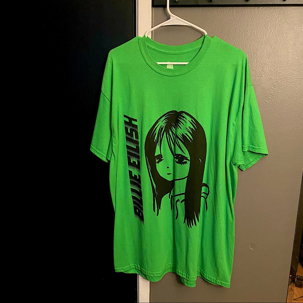 Billie Eilish Anime Potrait T-Shirt